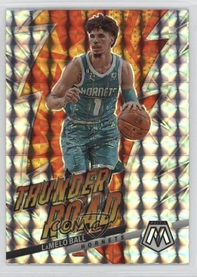 2022-23 Panini Mosaic Thunder Road Mosaic Prizm LaMelo Ball #16 - Image 1 of 2