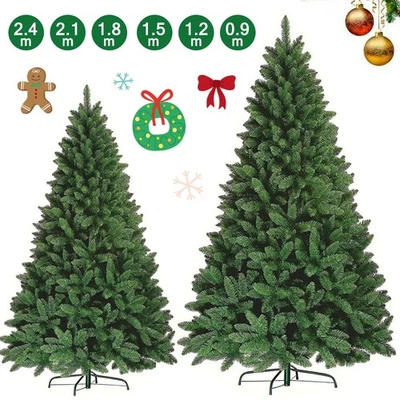 Künstlicher Weihnachtsbaum 120/150/180/210/240cm Kunstbaum Tannenbaum Christbaum - Bild 1 von 4