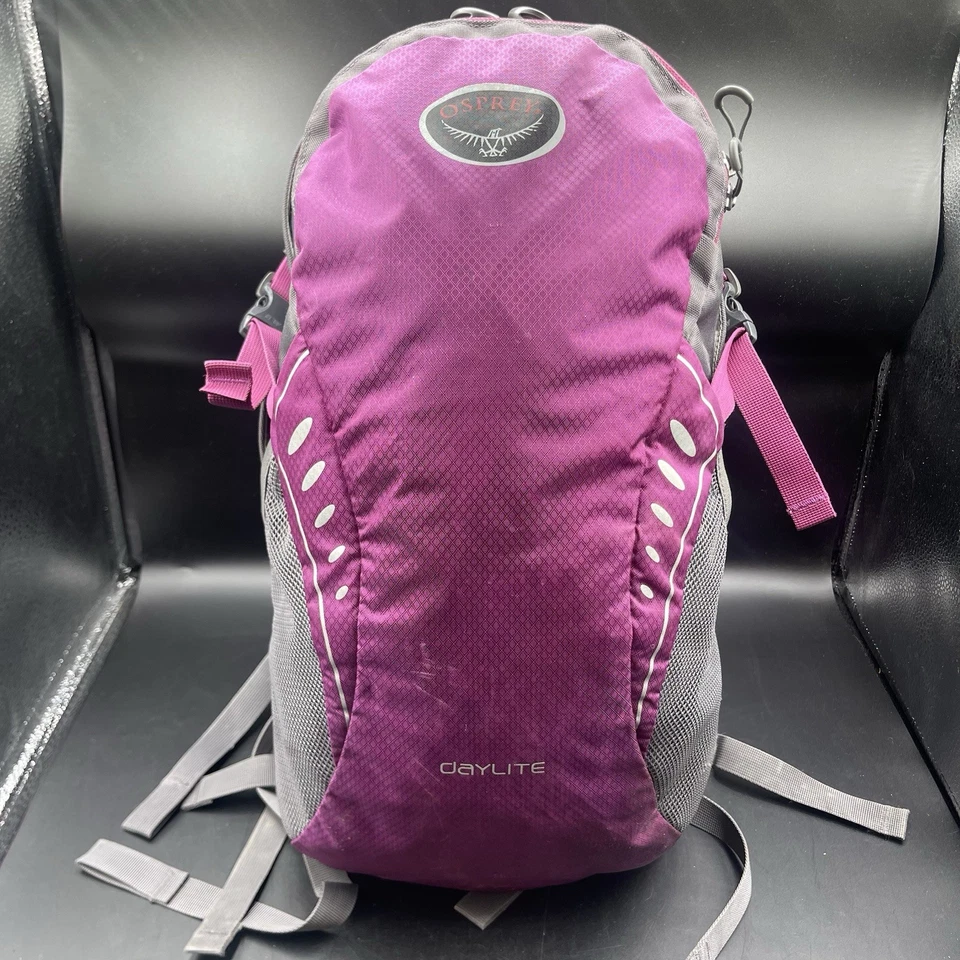 Mochila Osprey Daylite H2OFushia Rosa Gris 13L Senderismo Camping Ligera C Fotos Foto 1 de 4