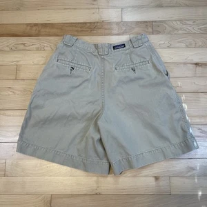 Vintage 1980’s Patagonia Khaki Shorts 8 Women’s Pleated Distressed - Bild 1 von 8