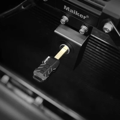 Jeep Wrangler JL Gladiator JT 2018-2023 4XE capó oculto bloqueo captura negro Foto 1 de 4