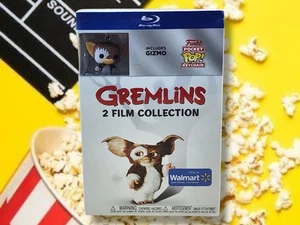 Gremlins 2-Film Set Walmart Exclusive (Blu-Ray, 2018) Funko Keychain Sealed! - Picture 1 of 4