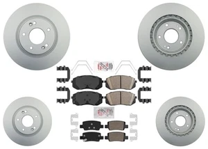 Pastillas de rotores de freno recubiertas delanteras traseras para KIA Seltos 21-24 AWD Turbo eléctrico PB - Imagen 1 de 6
