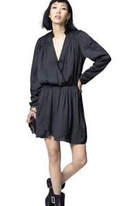 Zadig & Voltaire Reveal Satinkleid Damen Größe XS neu mit Etikett $ 398 - Bild 1 von 21