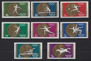 RTA-06g | Ungheria : 1968 : Olimpiadi - 8 val. - ** MNH - Foto 1 di 1
