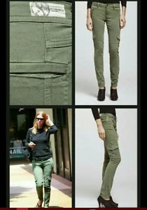 DYLAN GEORGE EVA SKINNY CARGO TWILL PANTS ** TAN KHAKI ONLY ** SZ 29 - NWT - Picture 1 of 3