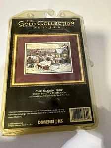 Dimensions The Gold Collection Petites Kreuzstich-Set "Sleigh Ride" - Bild 1 von 2