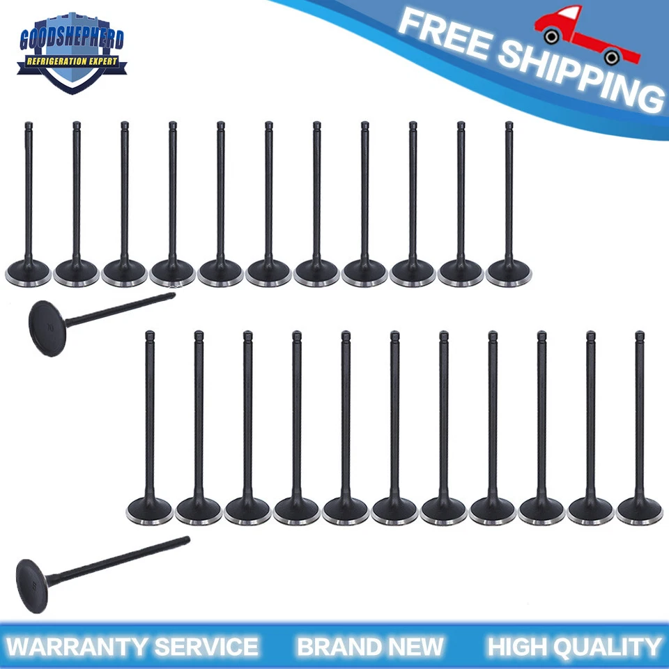 Válvulas de admisión y escape 24 piezas para Honda Odyssey Accord Acura TL 2002-2007 3,5 L Foto 1 de 4