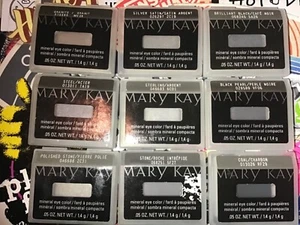 Mary Kay - BLACKS and SILVERS - MINERAL EYE COLOR .05 oz NEW  - Picture 1 of 1