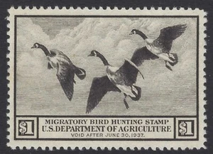 U.S. Scott # RW3 - PSE Graded VF / XF 85J - Mint NH JUMBO! (P-12) - Picture 1 of 3