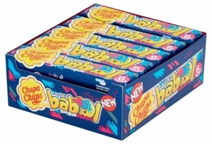 20x Chupa Chups Big Babol blau Himbeergeschmack weiche Blase Kaugummi 27,6 g - Bild 1 von 3