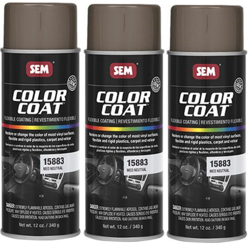 SEM 15883 Color Coat Medium Neutral Spray Paint Aerosol Can 12 oz. (3 ...