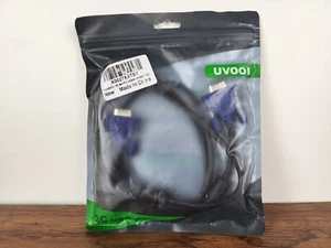 6ft UVOOI VGA to VGA Display/Projector/Monitor Cable - Picture 1 of 1