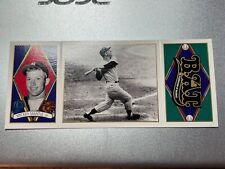 1993 Upper Deck B.A.T Triple Fold Mickey Mantle card NM New York Yankees Card