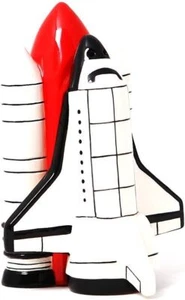 Pacific Giftware Space Shuttle Attractives Salt Pepper Shaker Made of Ceramic - Picture 1 of 1