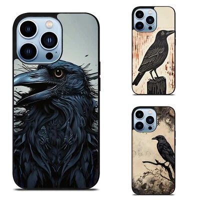 防滑保护套 适用于 iPhone 10 11 12 13 14 15 Pro Max 线框 raven 黑色 — 第 1/4 张图片