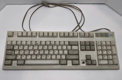 Teclado mecánico Clicky vintage IBM Corp 1993 WP1 modelo M2 parte de parte: 1395300 Foto 1 de 4