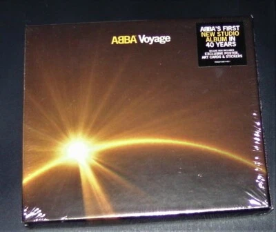 ABBA VOYAGE LIMITIERTE DELUXE CD BOX + ART CARDS / STICKER / POSTER NEU & OVP - Bild 1 von 3