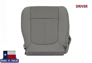2009 - 2010 Ford F150 XLT Driver Bottom Side Gray Cloth Seat Cover - Picture 1 of 9