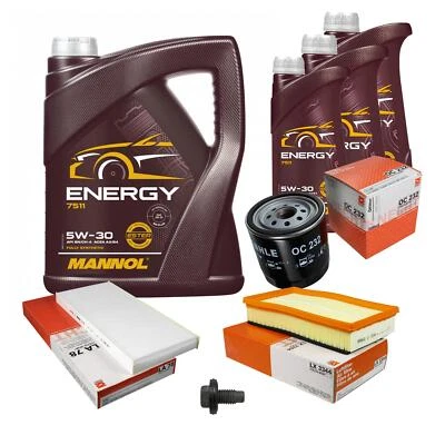 Mahle Inspección Set 8L mannol 5W-30 Energía para Ford Tourneo Connect - Imagen 1 de 4