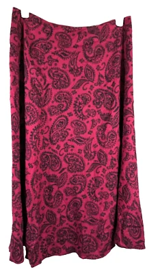 Croft & Barrow Mujer Granate/Negro 14 Falda Nuevo Con Etiquetas Foto 1 de 4