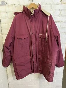 Vintage 80s swingster kent parka style jacket large distressed grunge hipster - Picture 1 of 7