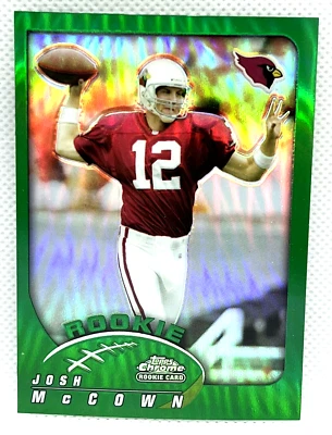 Josh McCown Rookie Card 2002 Topps Chrome Refractor #189 - Image 1 of 2