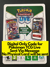 Scarlet Violet ** - Pokemon TCG Live Codes - Huge Variety - Via Digital Messages