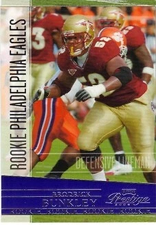 2006 Playoff Prestige #165 Brodrick Bunkley RC Rookie Card RC  - Image 1 of 1