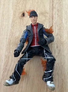 Marvel Fantastic 4 Flame N Go Snowboarding Human Torch Johnny Storm 2005 ToyBiz - Picture 1 of 11