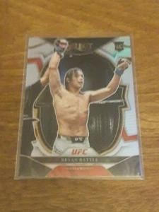 2023 PANINI SELECT UFC CONCOURSE RC #60 SILVER PRIZM PARALLEL BRYAN BATTLE - Picture 1 of 2