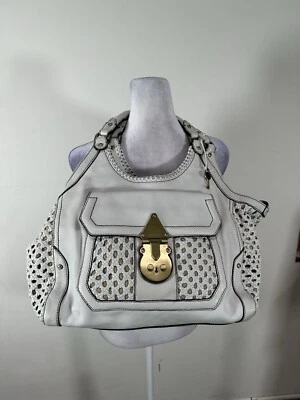 Bolso de mano Cole Han para mujer de cuero color blanco Foto 1 de 4