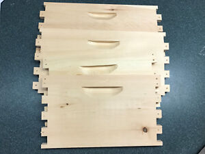 Unassembled DEEP 10 Frame Beehive Box Commercial Pine FREE SHIPPING