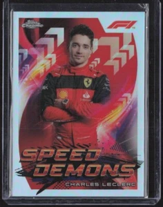 2022 Topps Chrome Formula 1 #SD-CL Charles Leclerc Speed Demons - Picture 1 of 2