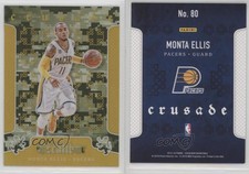 2015-16 Panini Excalibur Crusade Camo Monta Ellis #80