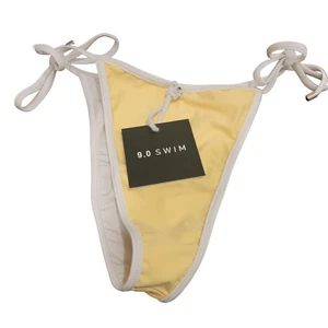NWT 9.0 Swim x Ariella Adella Tie Bikini Bottom Sz 14 XL Beachy Casual Summer - Picture 1 of 5