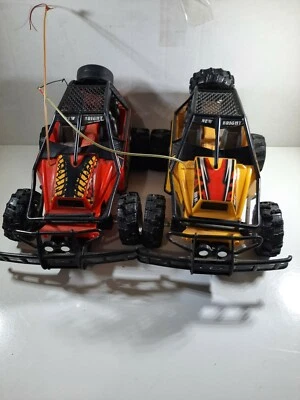 2 New Bright 1:15 Baja Rats Off Road R/C Desert Buggies (Parts or Repair)  - Image 1 of 4