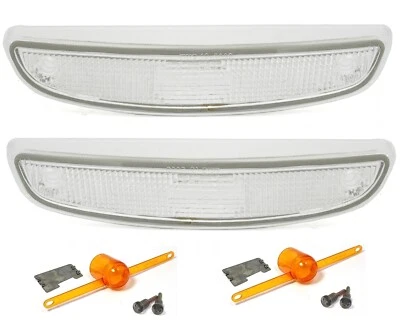 Frontblinker Set in Weiss für Renault Twingo 1 93-98 weiße Blinker - Bild 1 von 2