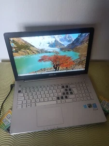 ASUS N550J i7-4700HQ 8gb 128GB SSD M2 15,6" FULLHD NVIDIA GTX950M 4GB win11 - Bild 1 von 10