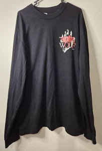 Alpha Wolf a Quiet Place to Die L/S T-Shirt Size XL Australian Metalcore Band - Picture 1 of 5