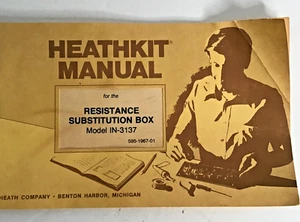 Caja de sustitución de resistencia Heathkit IN-3137 de colección manual - Imagen 1 de 5