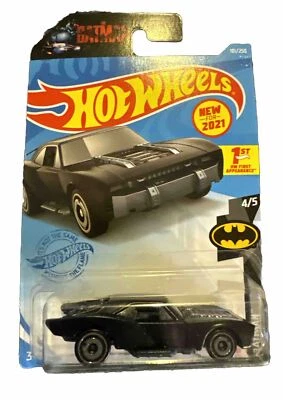 HOT WHEELS BATMOBILE 181/250 BATMAN 2021 4/5 GTB53 1ST APPEARANCE - Изображение 1 из 4