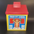 Johnson & Johnson Stack & Fit School Education Stack Sort Stack Toy Retired Logo