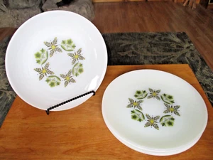 Anchor Hocking SUBURBIA (5) PCS. 10" Dinner Plates-Fire King-Oven Proof - Picture 1 of 2