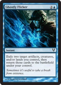 Ghostly Flicker - Medium Play MTG Avacyn Restaurato - Foto 1 di 1