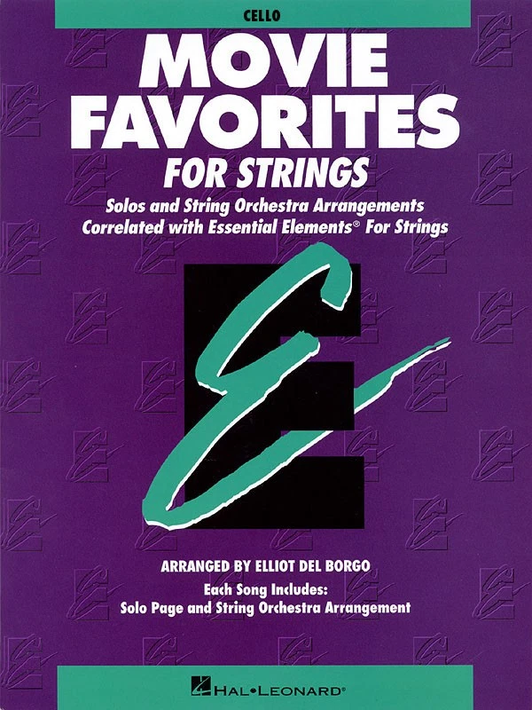 Movie Favorites for Cello Essential Elements String Method Sheet Music Book - Image 1 of 1