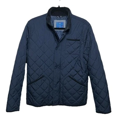 Chaqueta de campo acolchada Crew Cuts para niños azul marino talla juvenil XL Foto 1 de 4