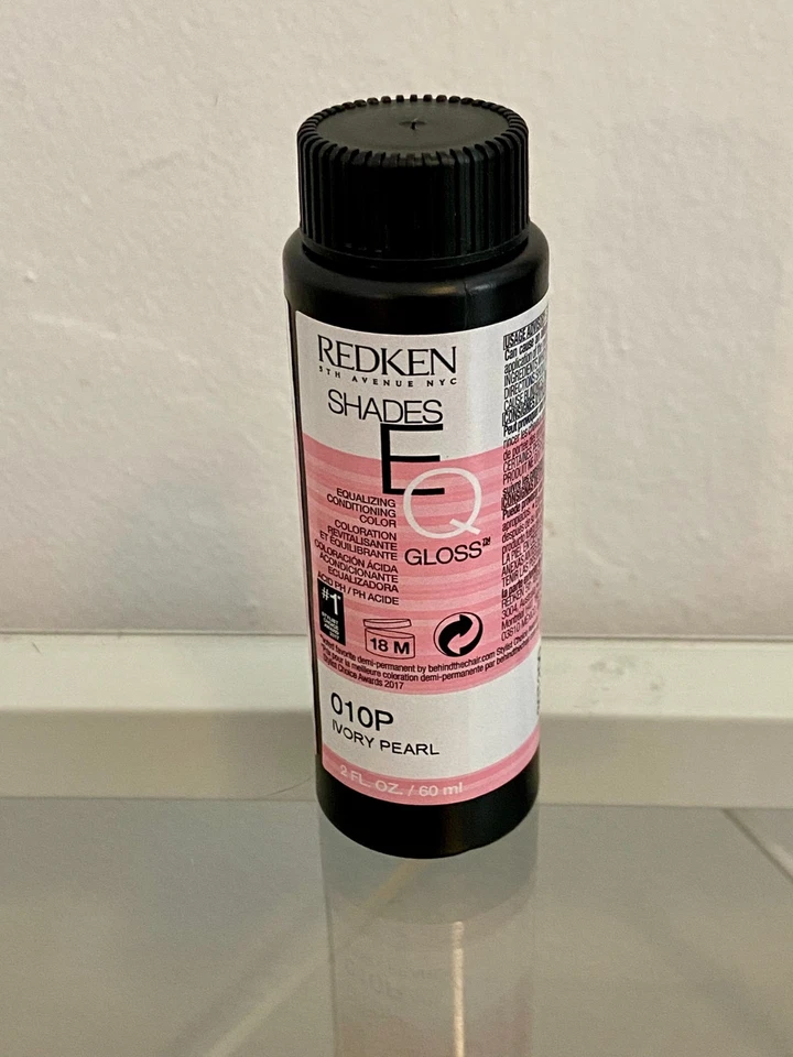 Redken Shades EQ Gloss Equalizing Conditioning Color 010P Ivory Pearl 2 oz NEW - Image 1 of 4