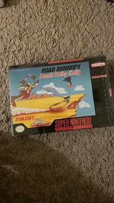 Road Runner's Death Valley Rally Complete in Box - Super Nintendo SNES Authentic - Image 1 of 2