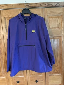 Regenjacke XXXL lila 1/4 Zip Windbreaker Jacke von Charles River - Bild 1 von 7